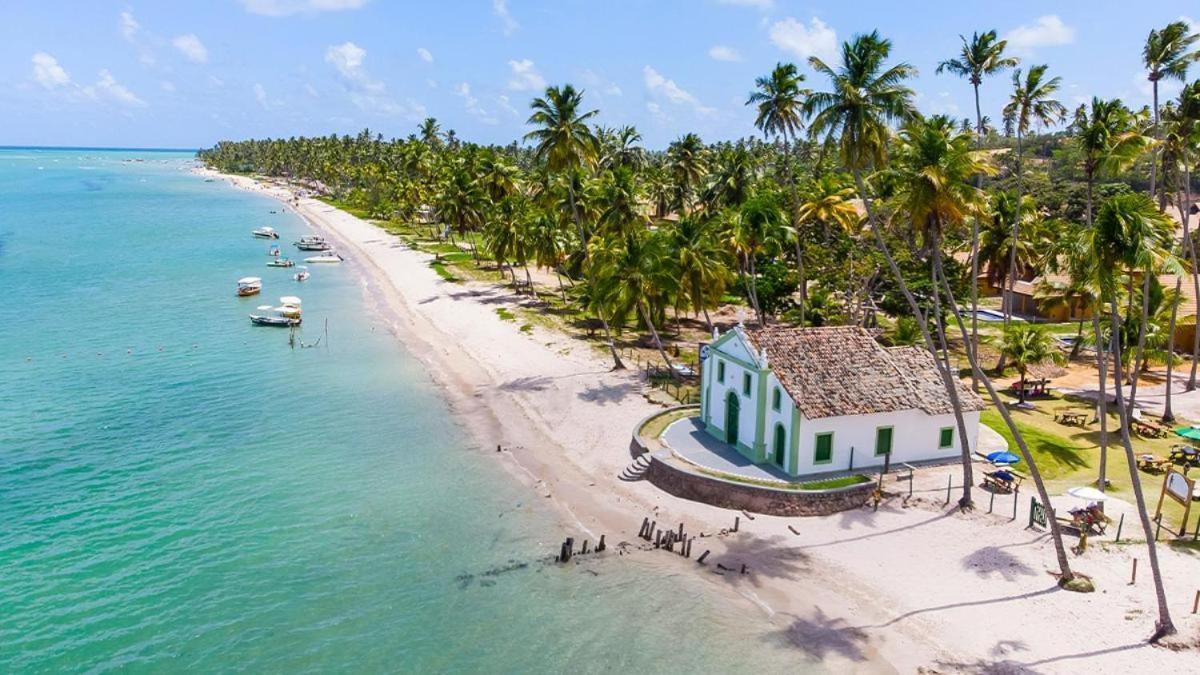 Praia Dos Carneiros Flat 120-Cm Eco Resort - Ao Lado Da Igrejinha Tamandaré Exteriör bild