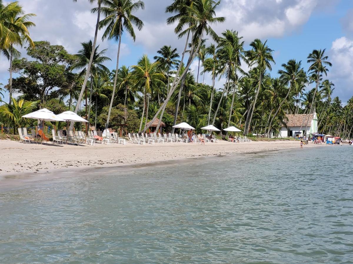 Praia Dos Carneiros Flat 120-Cm Eco Resort - Ao Lado Da Igrejinha Tamandaré Exteriör bild