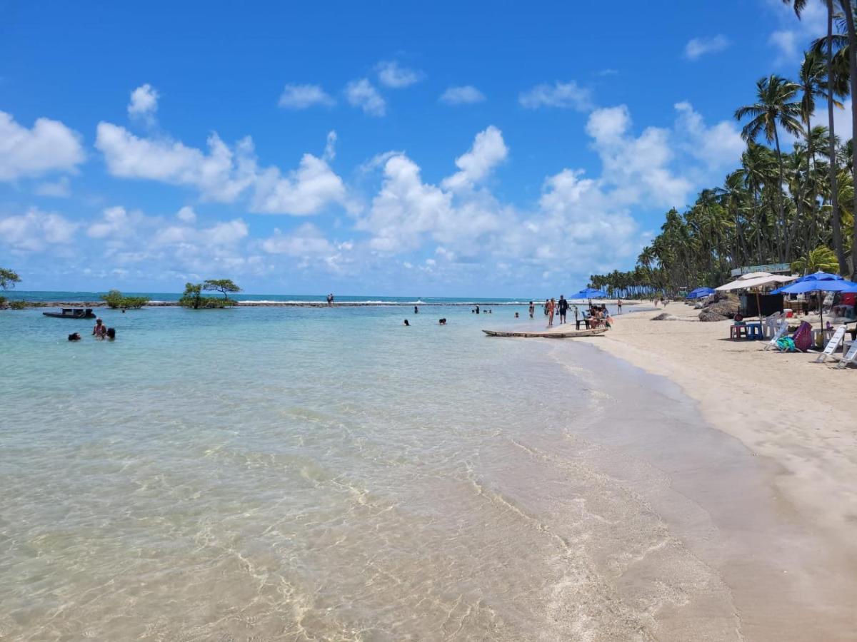 Praia Dos Carneiros Flat 120-Cm Eco Resort - Ao Lado Da Igrejinha Tamandaré Exteriör bild
